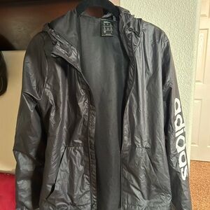 Adidas Men's Gray Windbreaker Jacket * NWOT